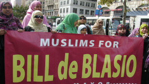 Muslims for Bill De Blasio