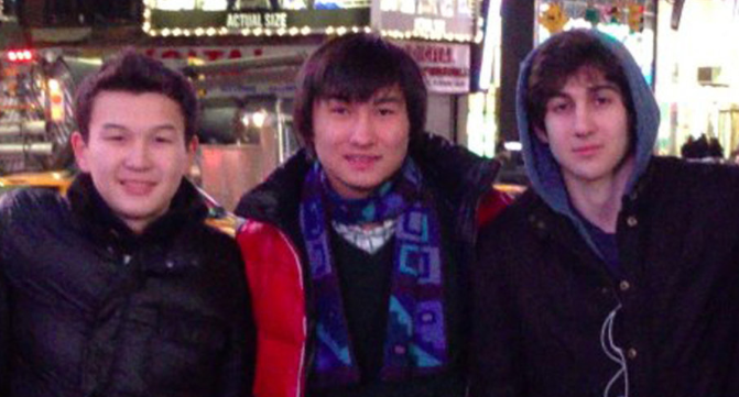Azamat Tazhayakov, Dias Kadyrbayev, Dzhokhar Tsarnaev