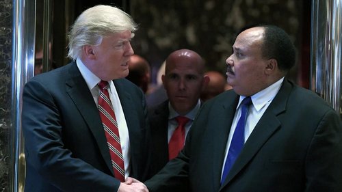 Donald Trump and MLK III
