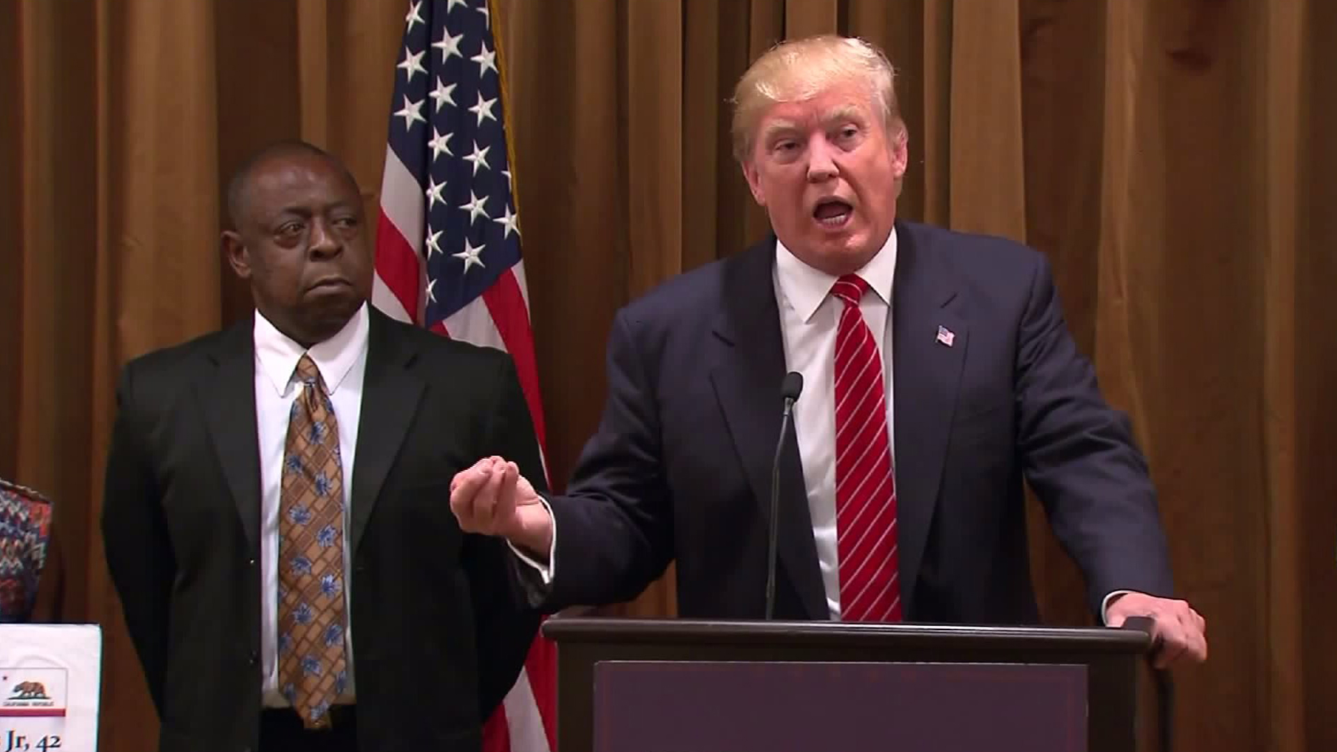 Jamiel Shaw and Donald Trump