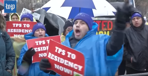 TPS foreigners Demand To Stay In US forever