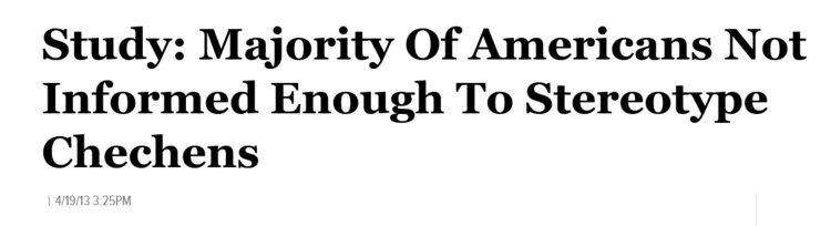 Study_Majority_Of_Americans_Not_Informed_Enough_To_Stereotype_Chechens